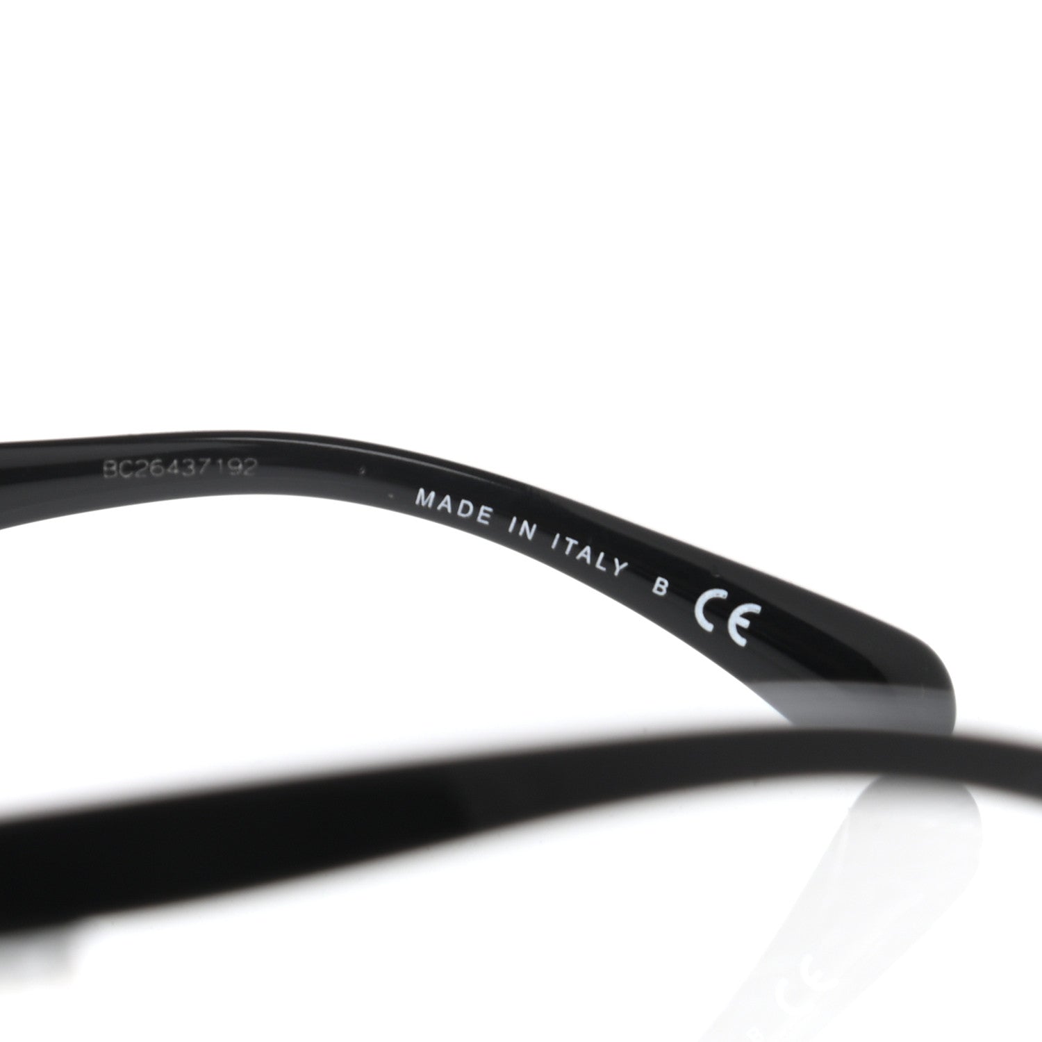 Chanel Acetate Strass Square Sunglasses 5422-B-A Black White 6 of 7