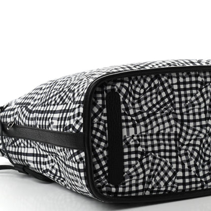 MCM Visetos Medium Liz Reversible Shopper Tote Black 15 of 16