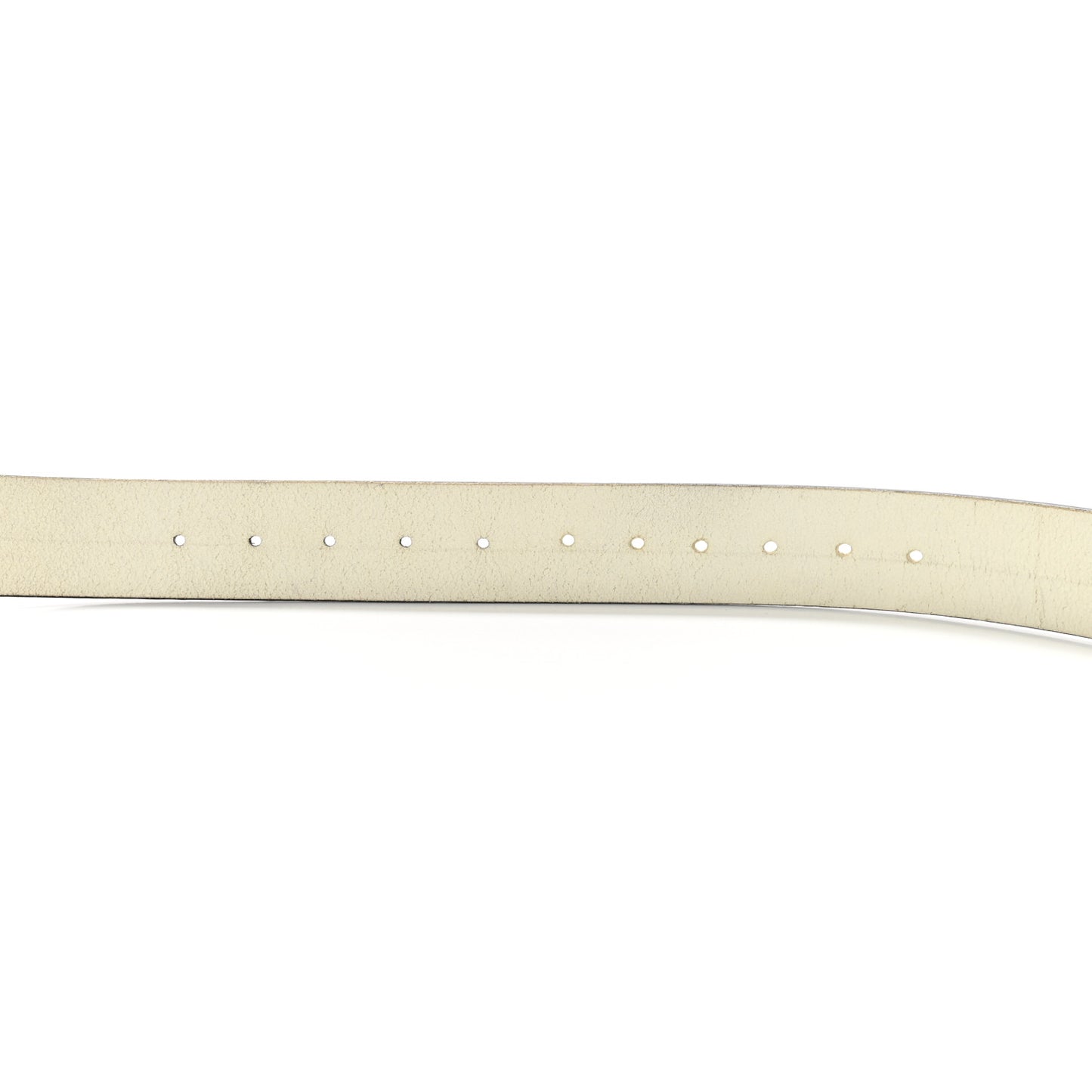 Calfskin Double G Belt 95 38 White