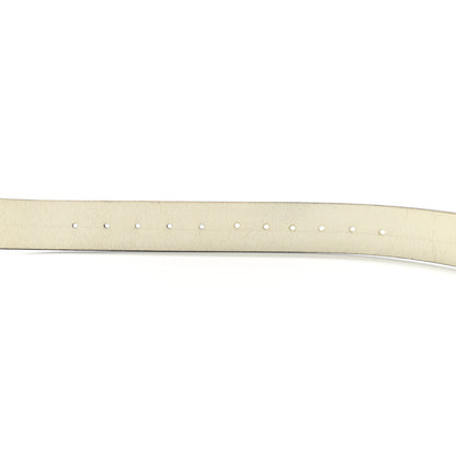 Gucci Calfskin Double G Belt 95 38 White 5 of 10