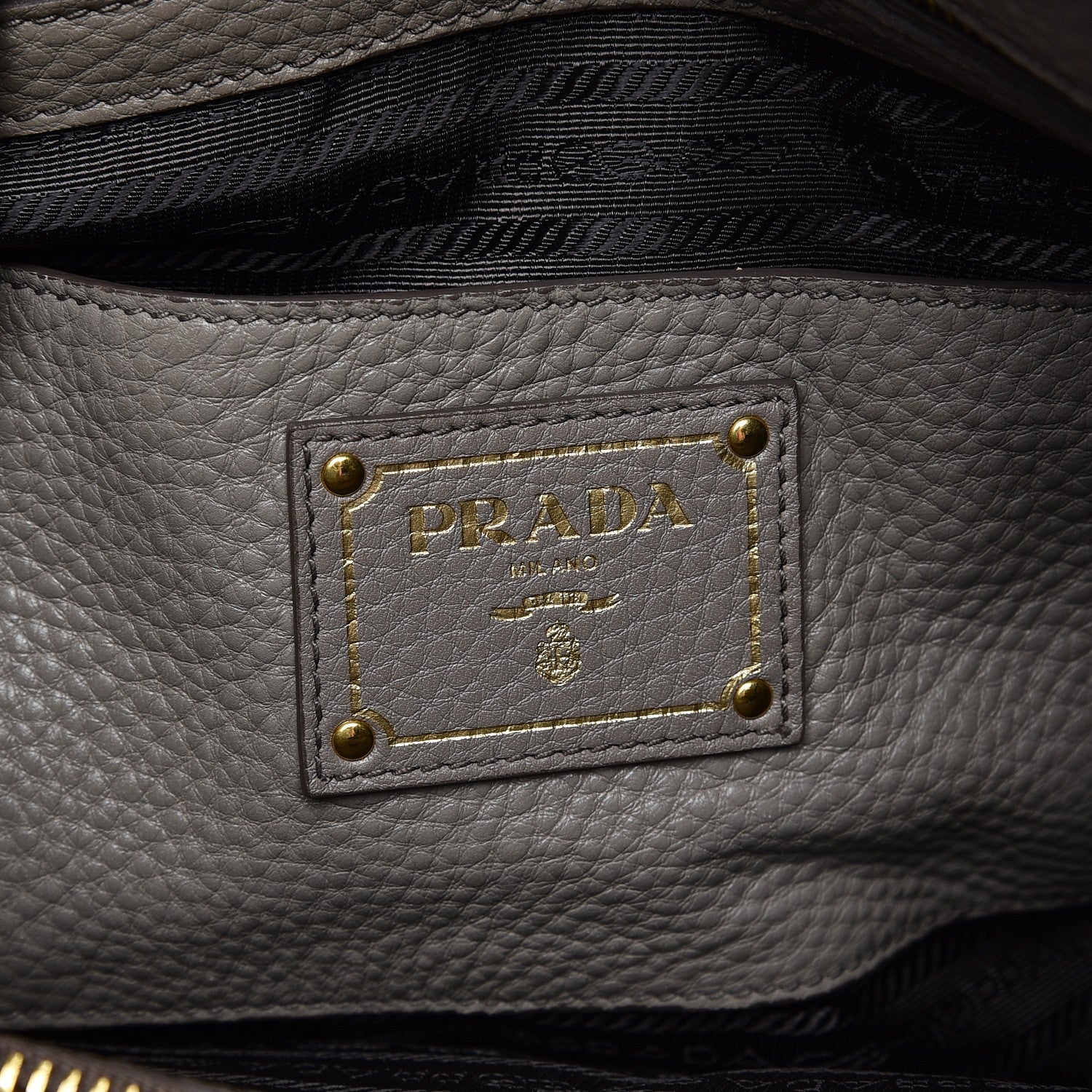 Prada Vitello Daino Tote Argilla 7 of 16