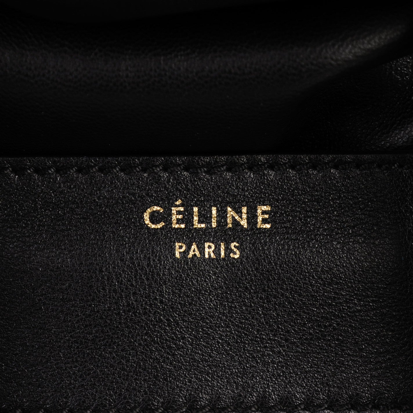 Smooth Calfskin Suede Mini Bi-Color Luggage Black Olive