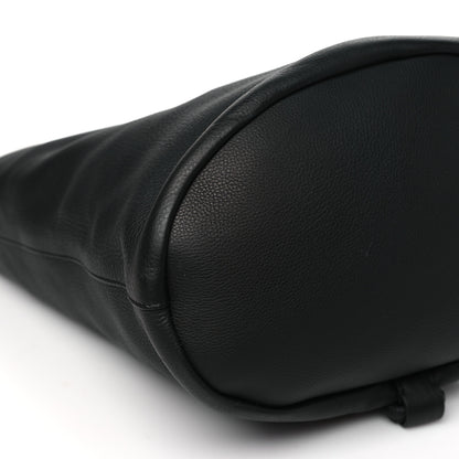 The Row Grained Calfskin Joe Backpack Black 8 of 9