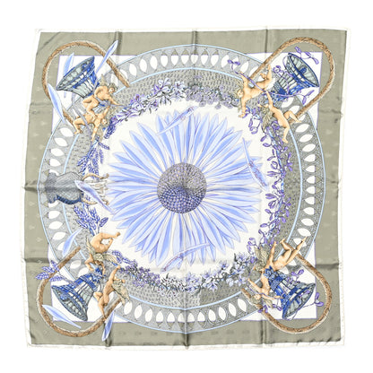 Hermes Silk Le J'Aime Scarf 90 1 of 3