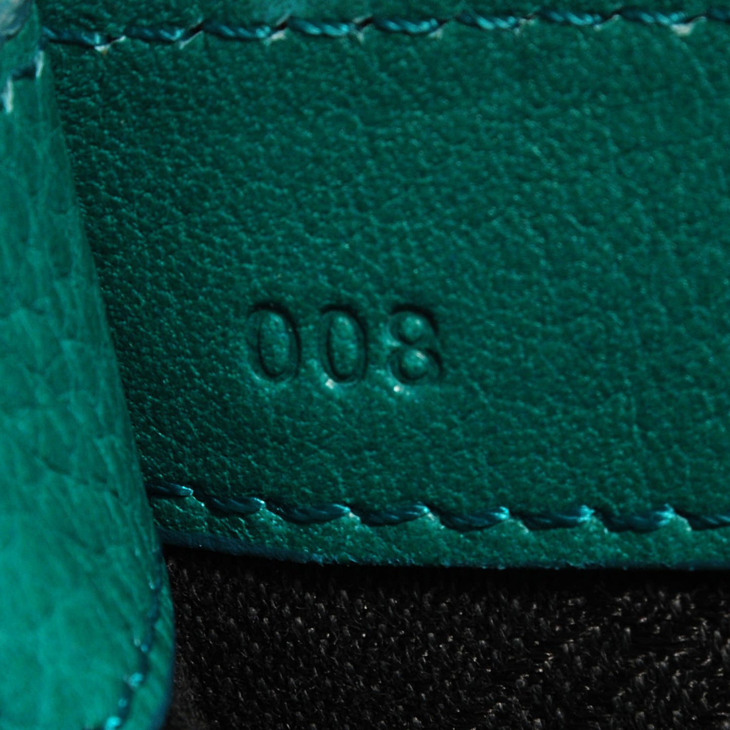 Calfskin PS11 Classic Shoulder Bag Emerald