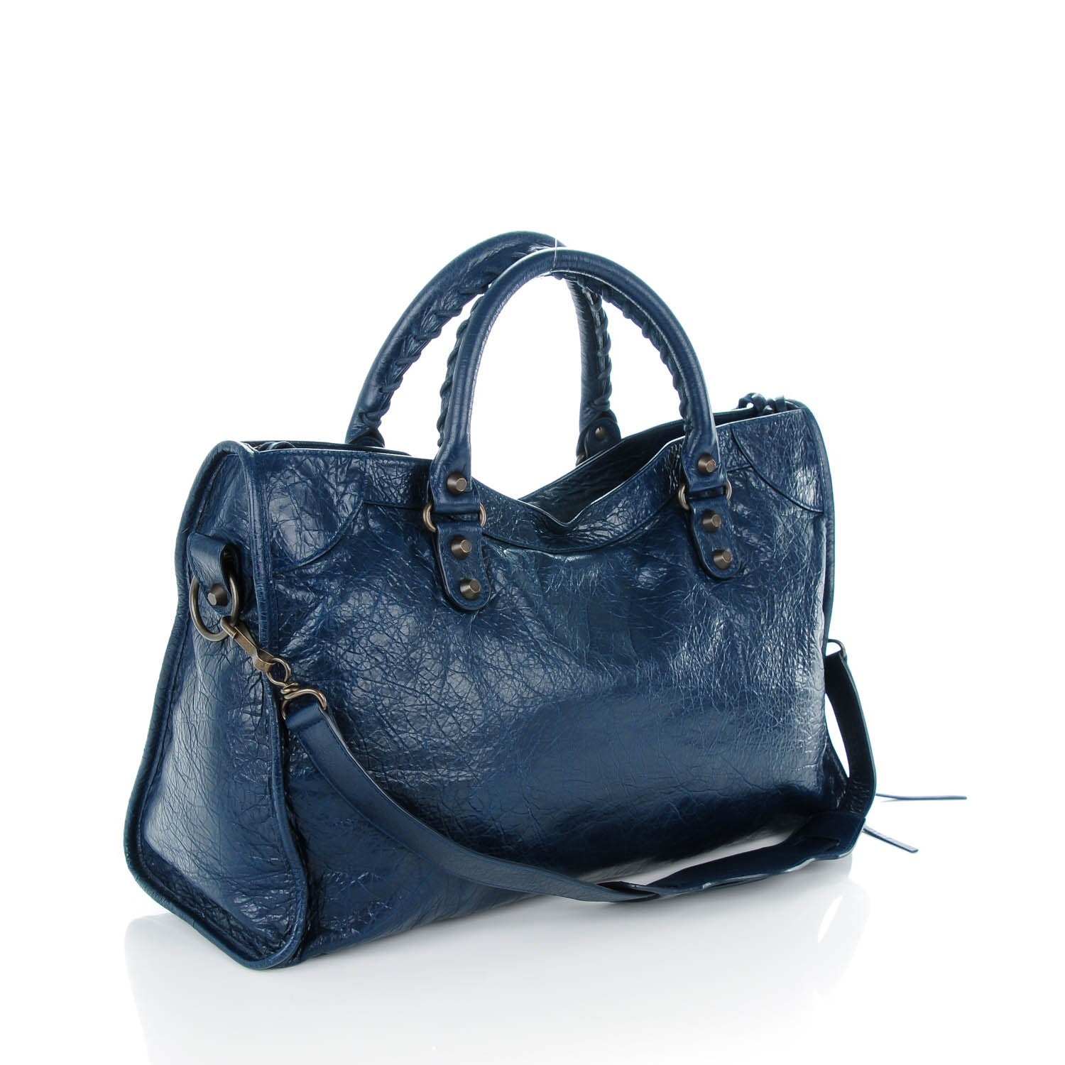 Balenciaga Agneau Classic Hardware City Bleu Obscur 3 of 7