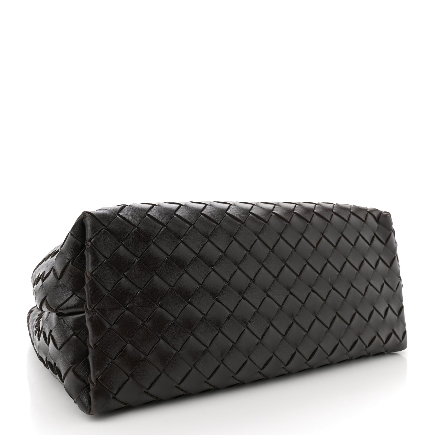 Nappa Intrecciato Medium Andiamo Shoulder Bag Fondant