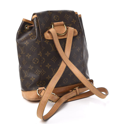 Louis Vuitton Monogram Montsouris MM Backpack 2 of 12