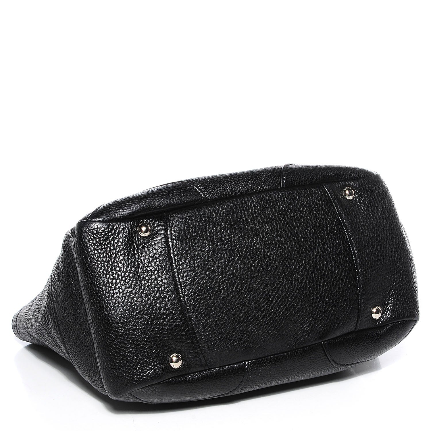 Prada Vitello Daino Shoulder Bag Black 5 of 10