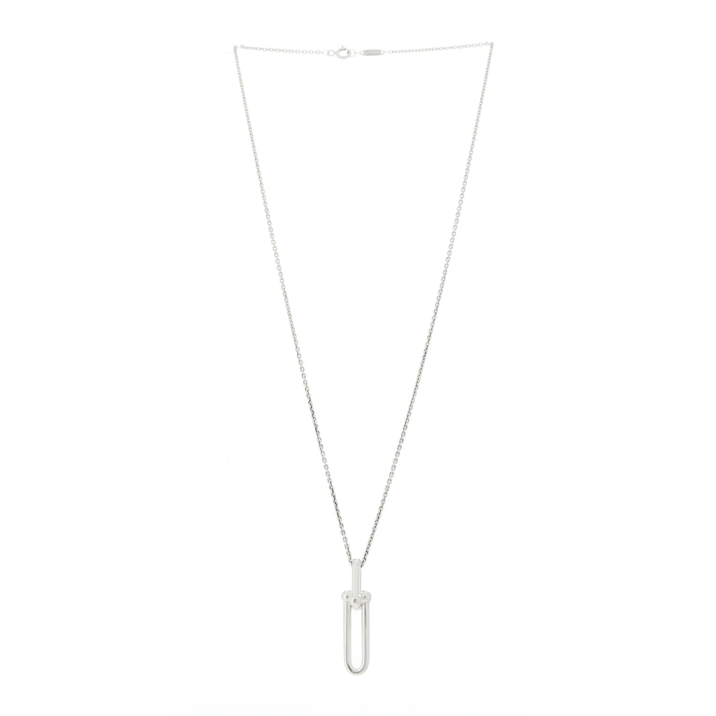 Sterling Silver HardWear Link Pendant Necklace