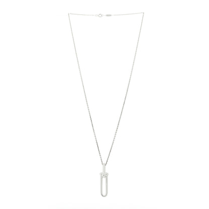 Tiffany Sterling Silver HardWear Link Pendant Necklace 3 of 5