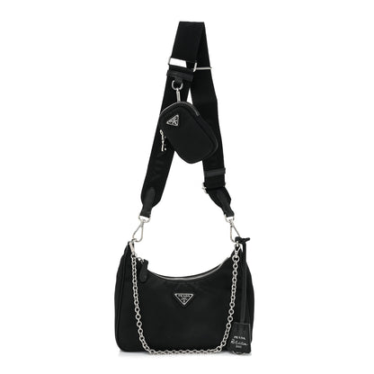 Prada Nylon Re-Edition 2005 Shoulder Bag Black 1 of 13