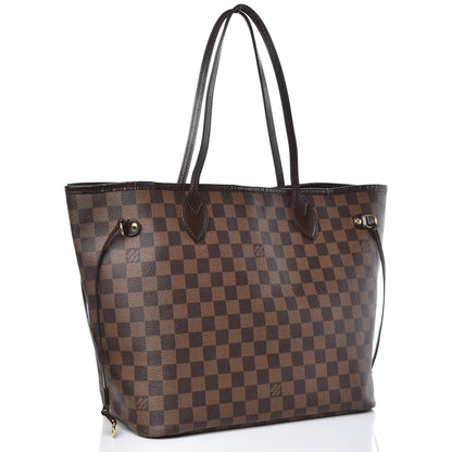 Louis Vuitton Damier Ebene Neverfull MM 3 of 15