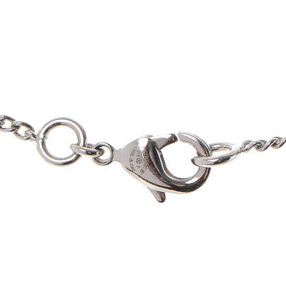 Chanel Baguette Crystal Pearl CC Lariat Necklace Silver 5 of 7