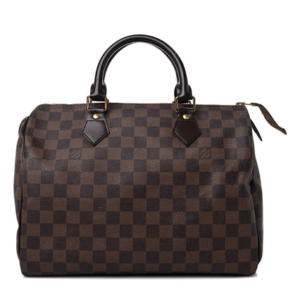 Louis Vuitton Damier Ebene Speedy 30 1 of 16