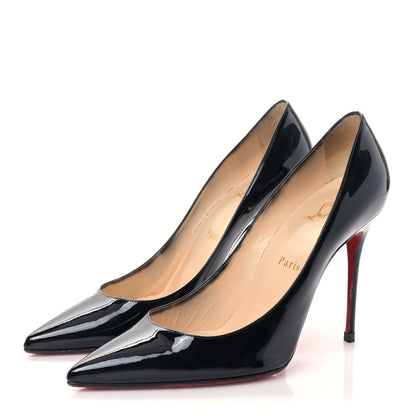 Christian Louboutin Patent Decollete 554 100 Pumps 41 Black 3 of 9