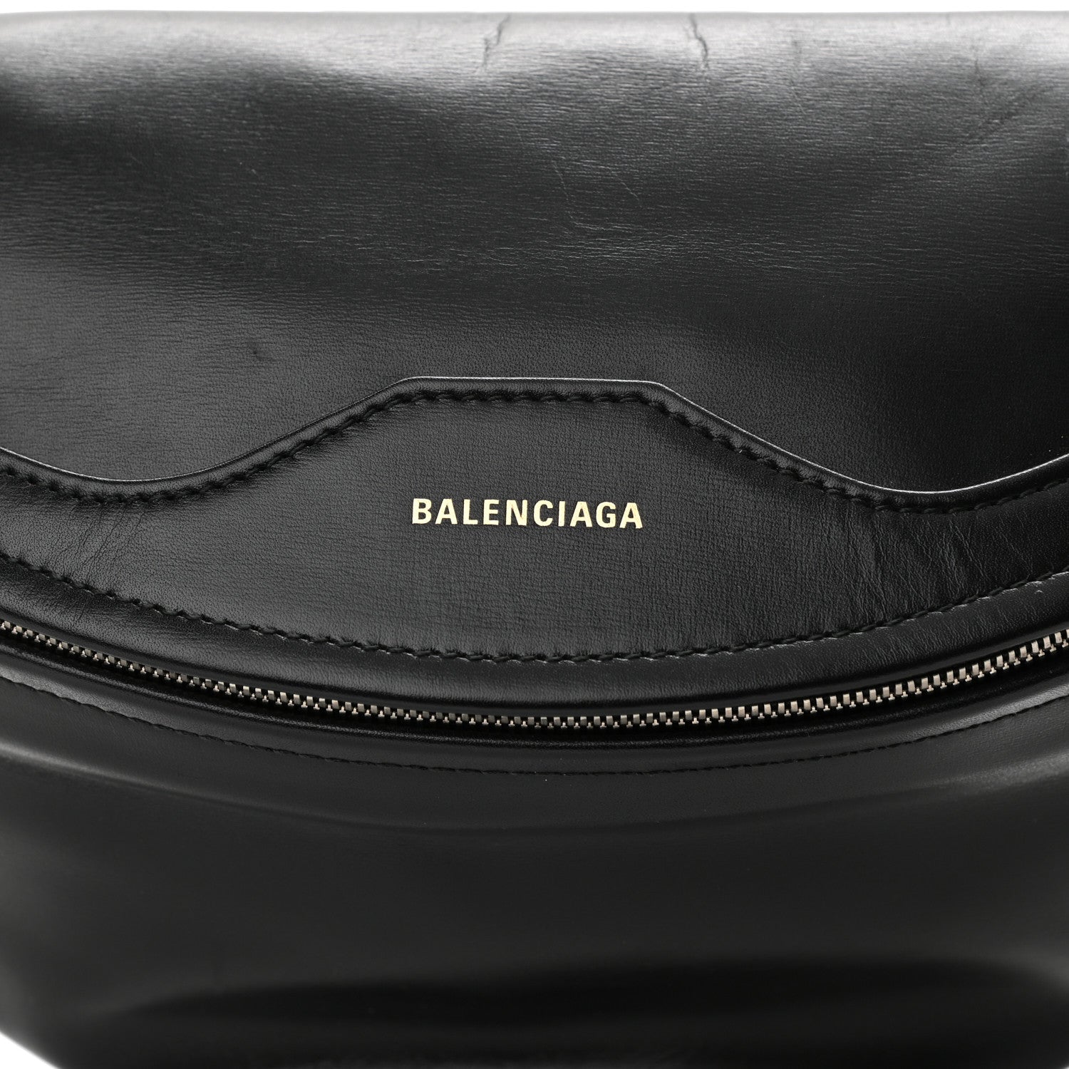 Balenciaga Calfskin Souvenir XS Bike Chain Bag Black 8 of 13