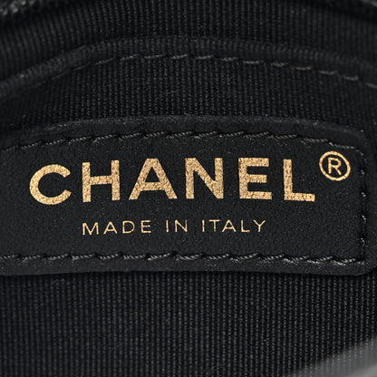 Chanel Shiny Caviar Quilted Mini Square Flap Black 5 of 10