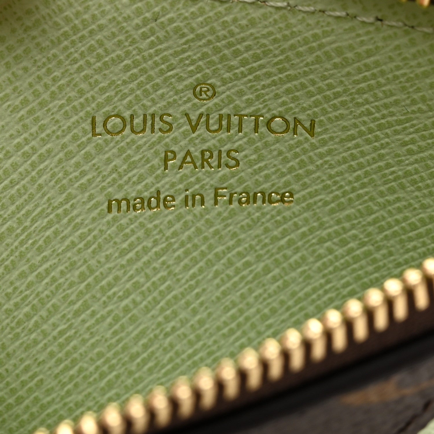 Louis Vuitton Monogram Zipped Romy Card Holder Matcha 6 of 6