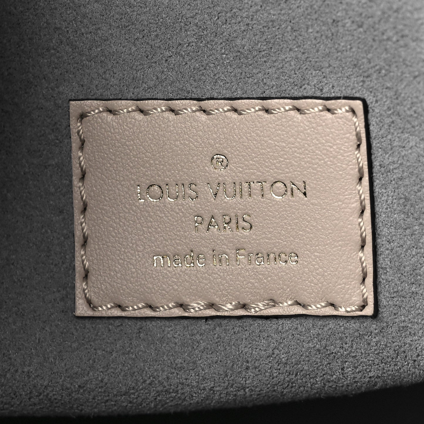 Calfskin Monogram On My Side Greige