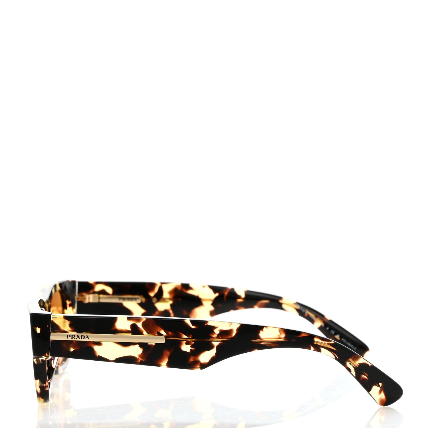 Prada Acetate Prada Logo Sunglasses SPR A03 Tortoise 3 of 8