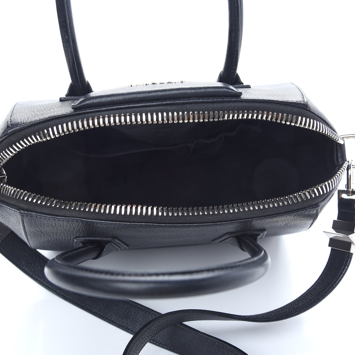 Sugar Goatskin Small Antigona Black