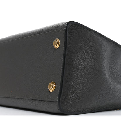 Louis Vuitton Taurillon City Steamer MM Gris 9 of 9