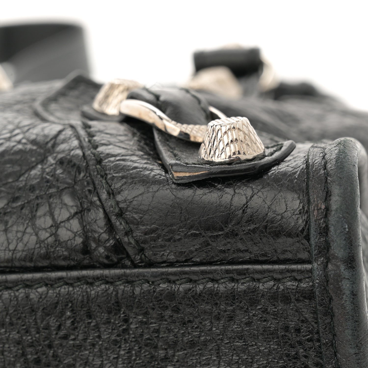 Balenciaga Agneau Giant 12 Silver Hardware Mini City Black 16 of 16