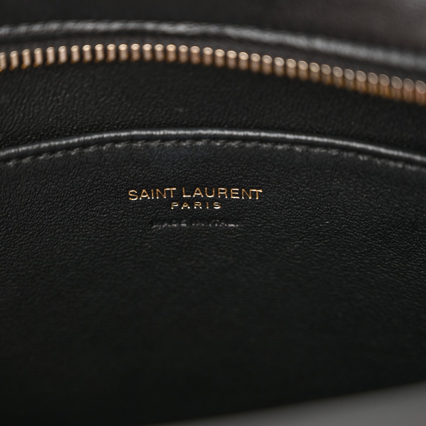 Calfskin Monogram Baby Cabas Black