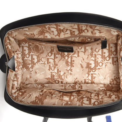 Christian Dior Calfskin Frame Satchel Black 5 of 12