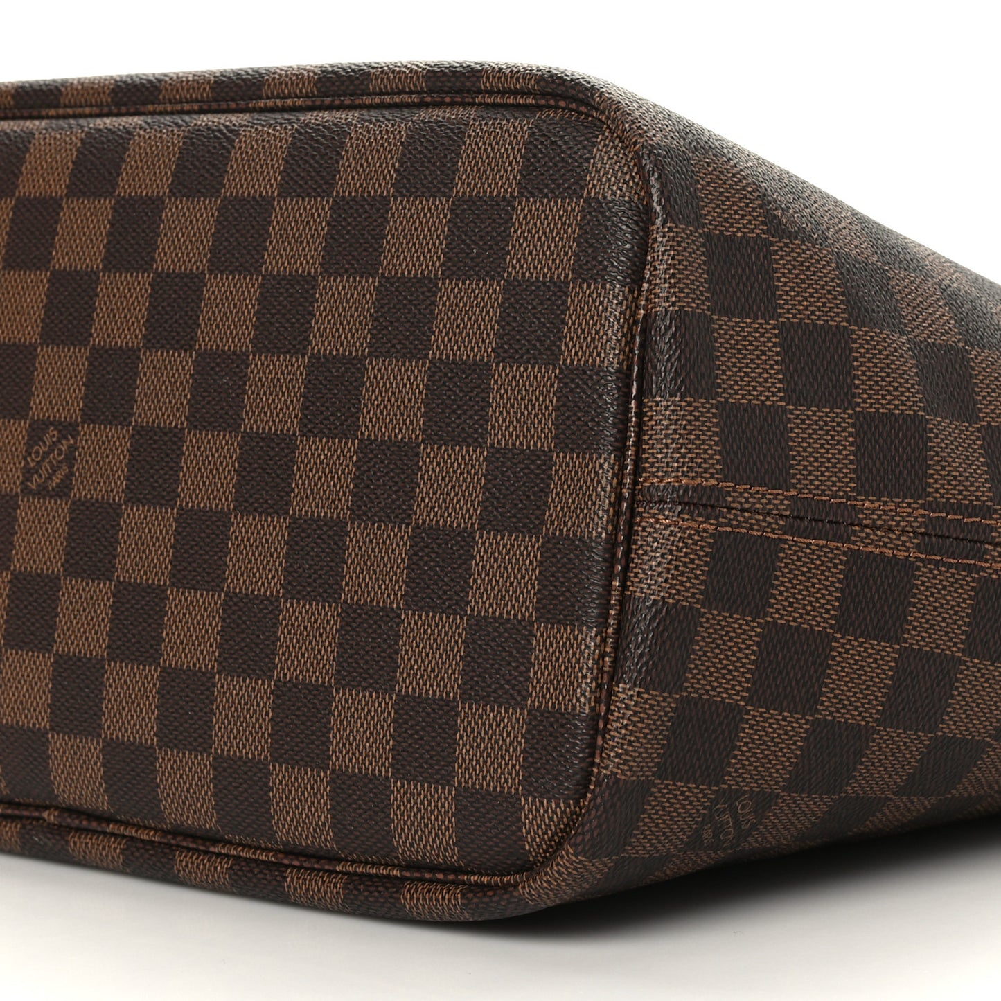 Damier Ebene Neo Neverfull MM Rose Ballerine