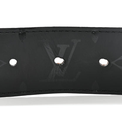 Louis Vuitton Monogram Illusion 40mm LV Initiales Reversible Belt 110 44 Black 9 of 9