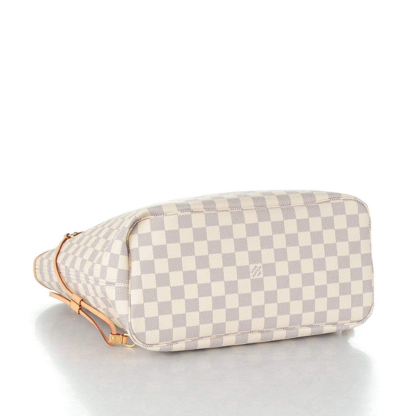 Damier Azur Neo Neverfull MM Rose Ballerine