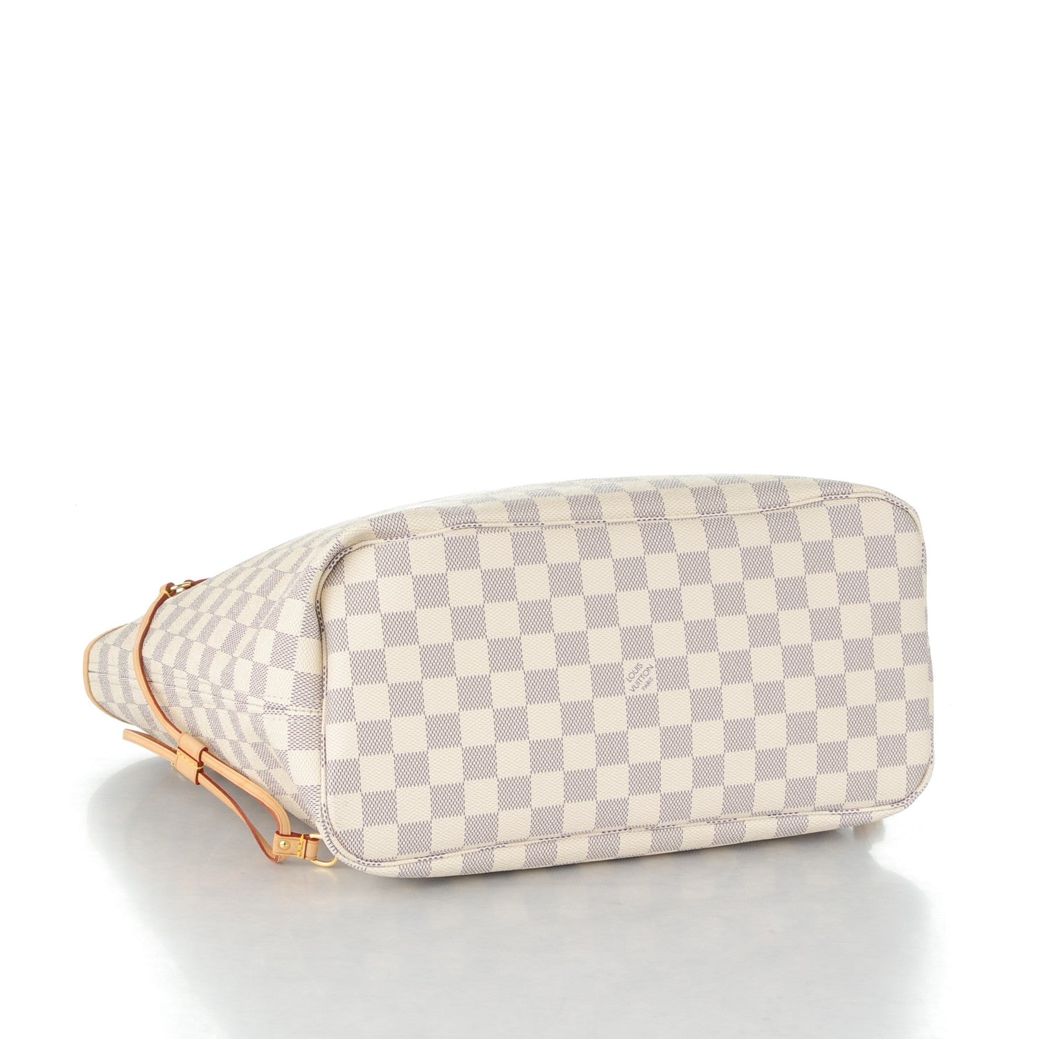 Louis Vuitton Damier Azur Neo Neverfull MM Rose Ballerine 4 of 9