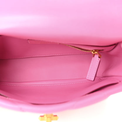 Valentino Garavani Nappa Medium Roman Stud Shoulder Bag Feminine Pink 5 of 12