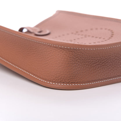 Hermes Taurillon Clemence Evelyne TPM Gold 9 of 11