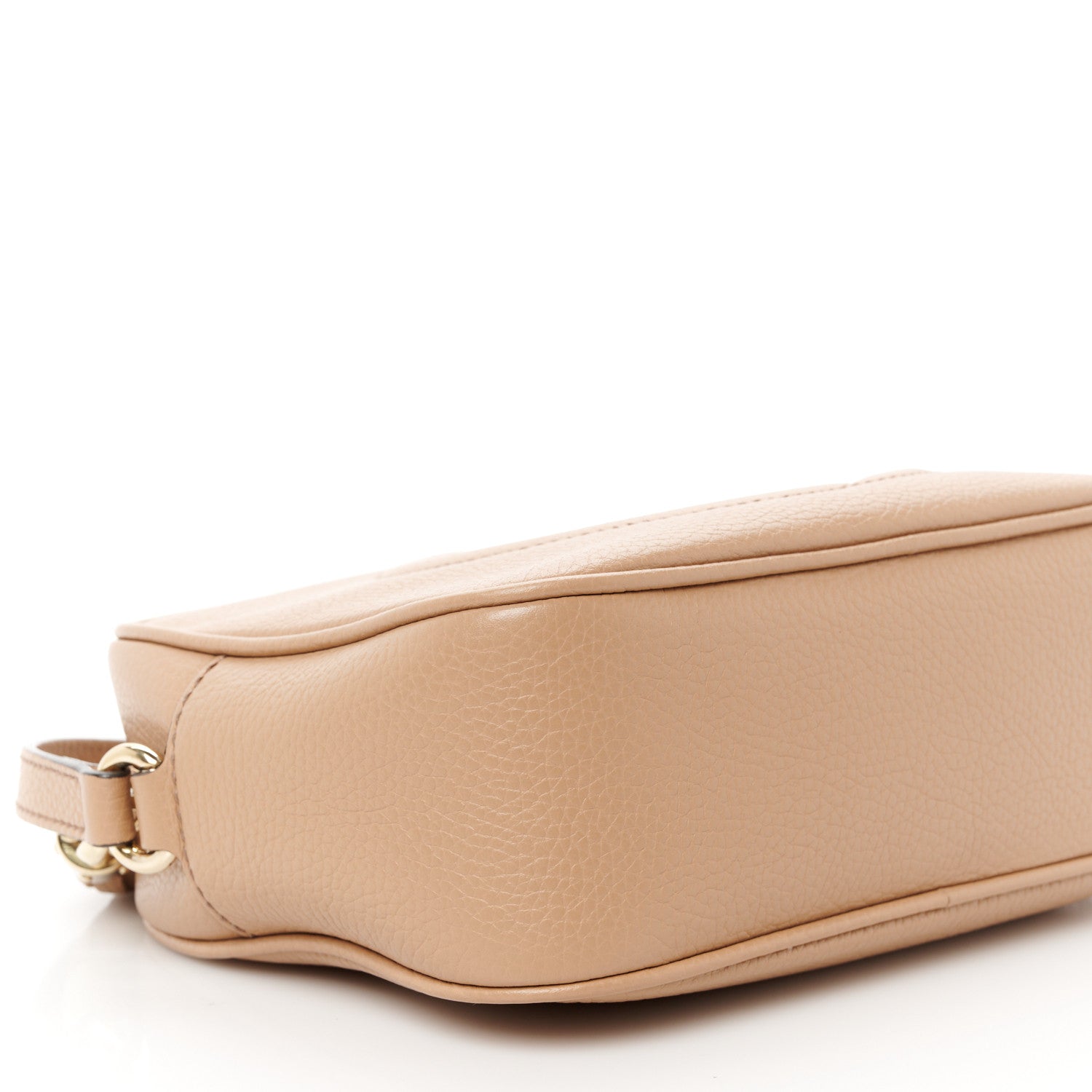 Gucci Pebbled Calfskin Small Soho Disco Bag Camelia 10 of 12