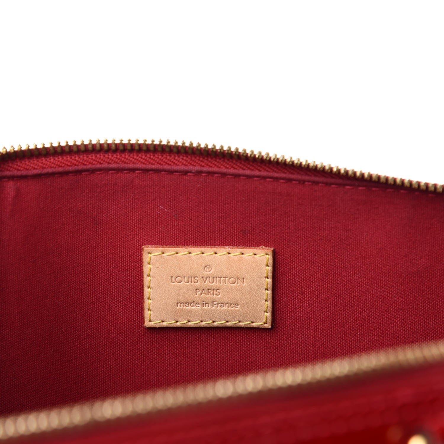 Louis Vuitton Vernis Alma GM Pomme D'Amour 9 of 10