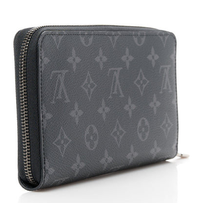 Louis Vuitton LOUIS VUITTON Monogram Eclipse Zippy Organizer Wallet 3 of 13