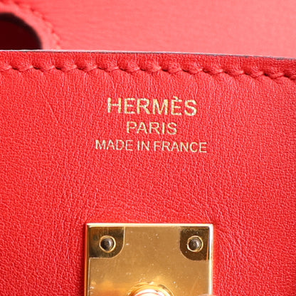 Hermes Swift Birkin 25 Rouge De Coeur 6 of 12