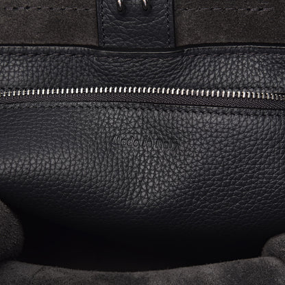 Celine Supple Grained Calfskin Small Long Strap Big Bag Anthracite 6 of 10