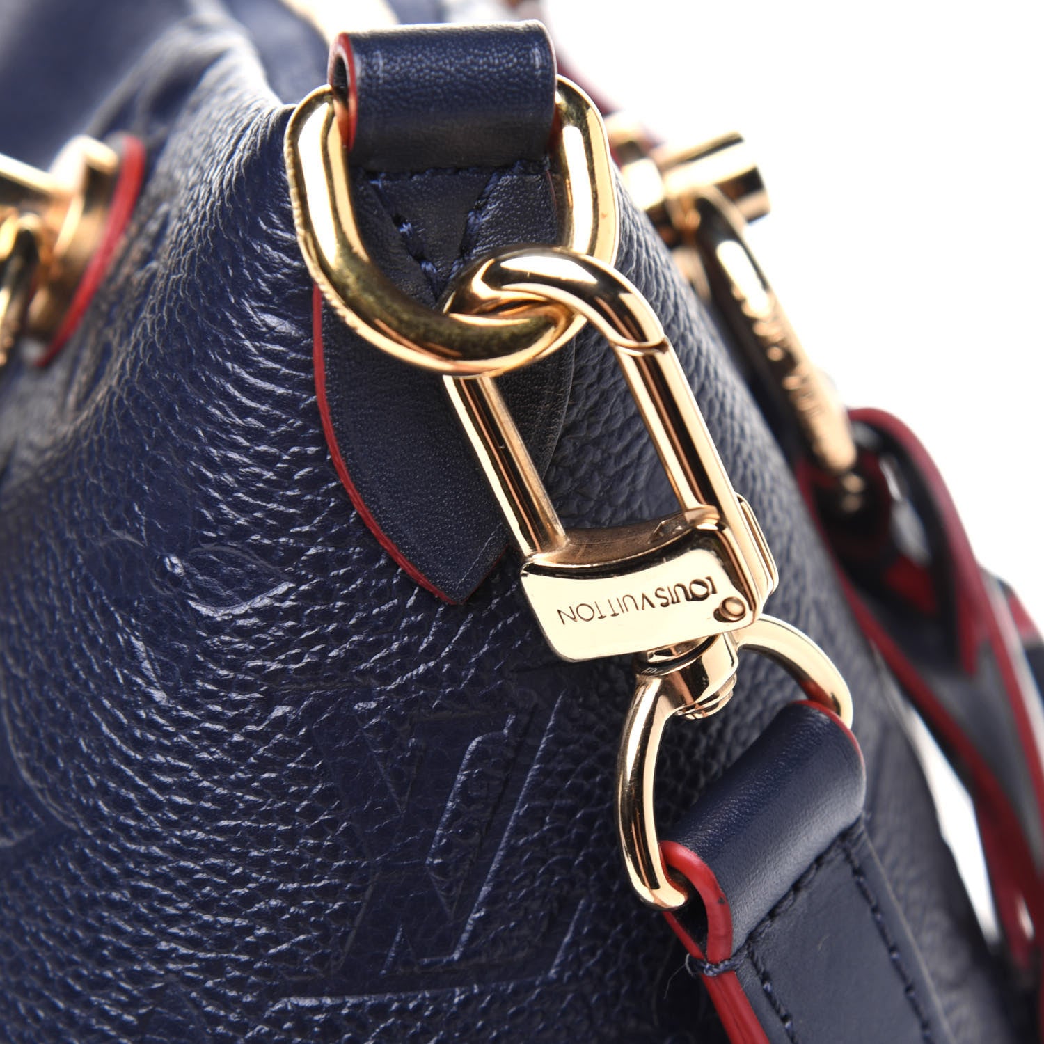 Louis Vuitton Empreinte V Tote MM Marine Rouge 19 of 22