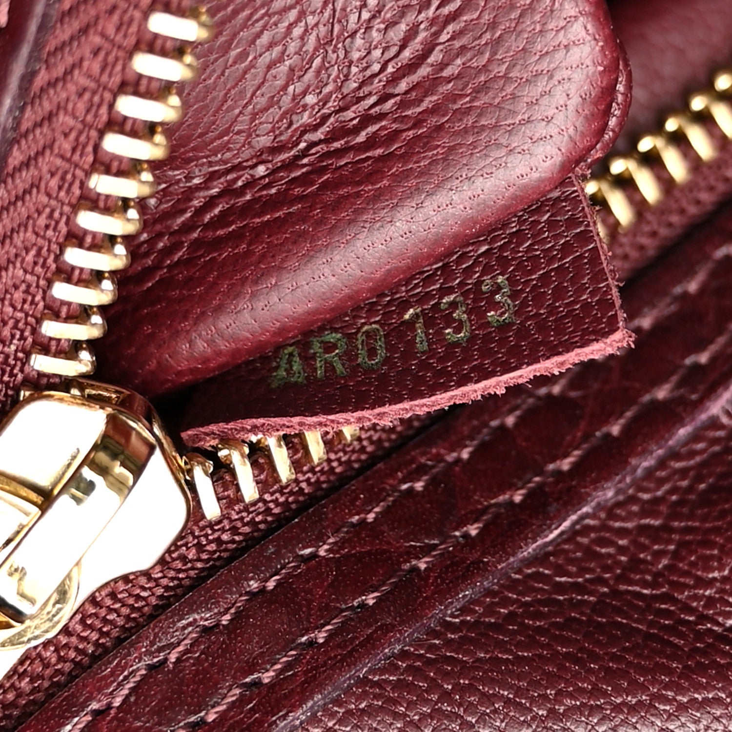 Louis Vuitton Monogram Ostrich Lizard Majestueux PM Bordeaux 7 of 12
