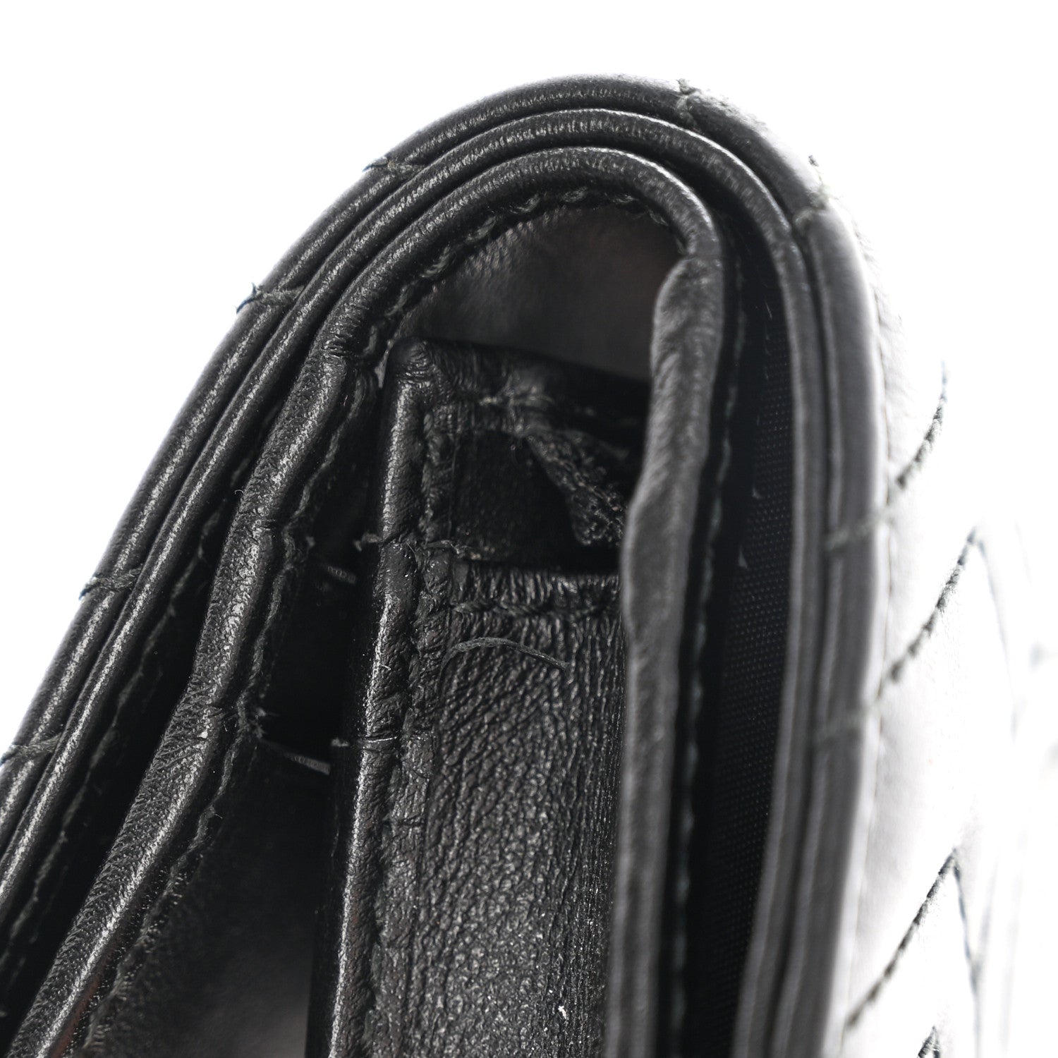 Gucci Calfskin Matelasse GG Marmont Card Case Wallet Black 12 of 12