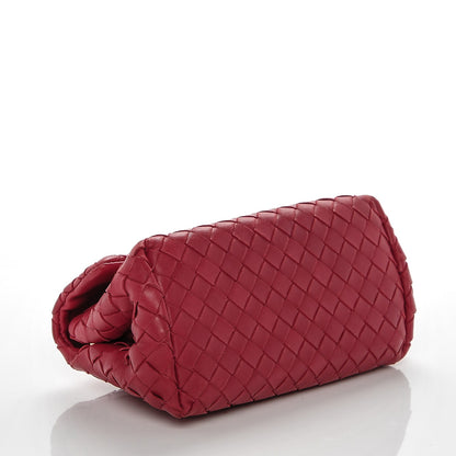 Bottega Veneta Nappa Intrecciato Cosmetic Case Cassis 4 of 6