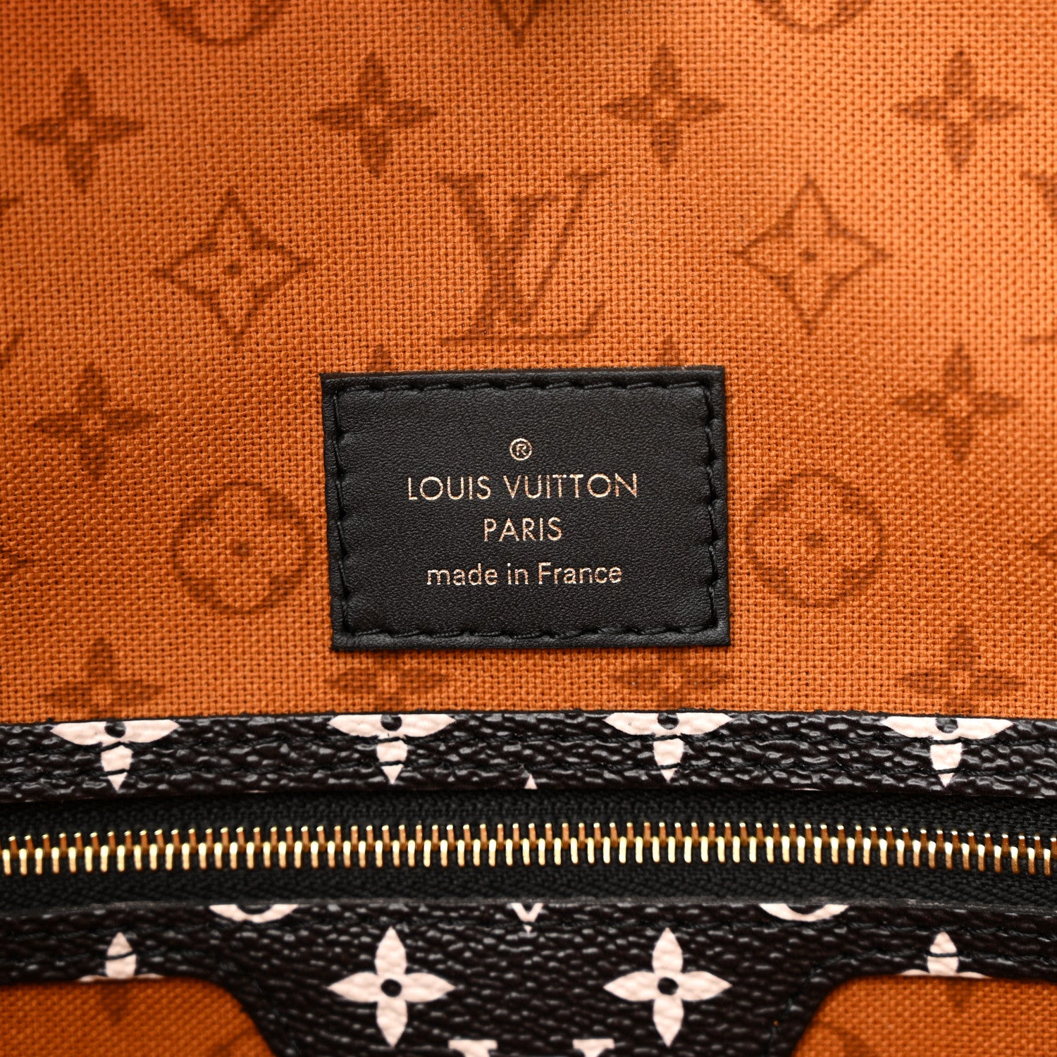 Louis Vuitton LOUIS VUITTON Monogram Giant Crafty Neverfull MM Creme Caramel 6 of 10