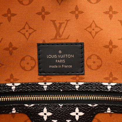Louis Vuitton LOUIS VUITTON Monogram Giant Crafty Neverfull MM Creme Caramel 6 of 10