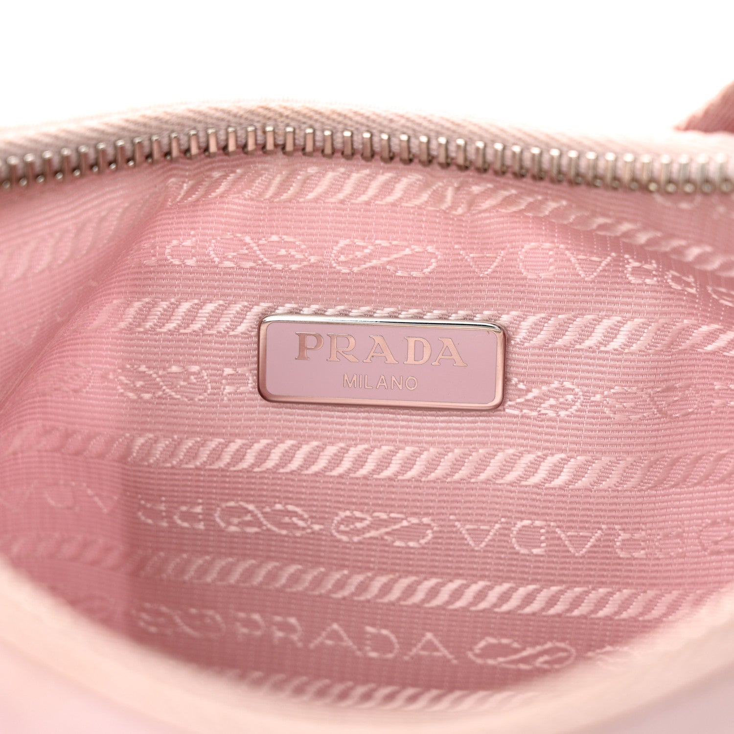 Prada Nylon Re-Edition 2005 Shoulder Bag Alabastro 6 of 15