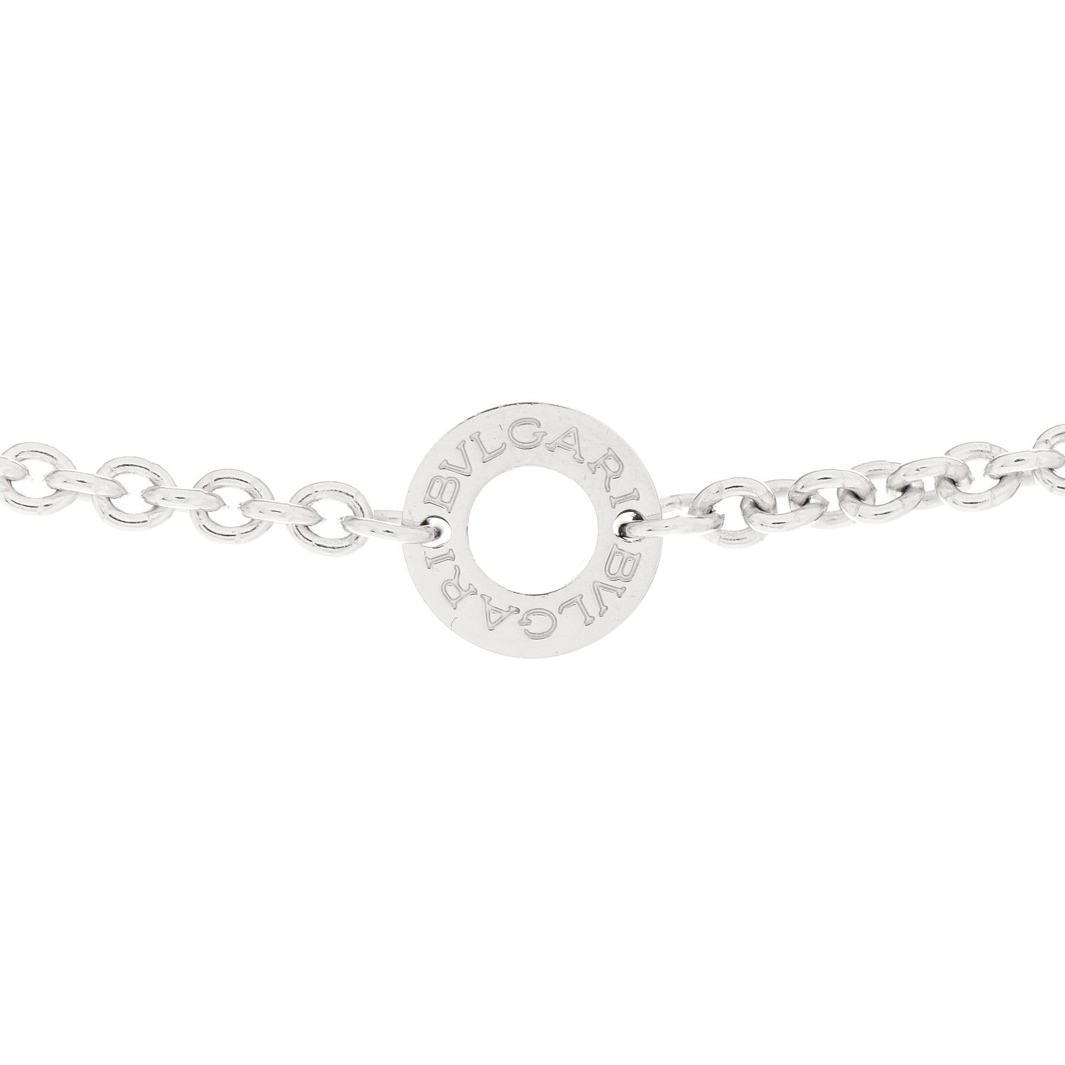 Bulgari Sterling Silver Black Onyx Ruby Save The Children Anniversary Pendant Necklace 5 of 7