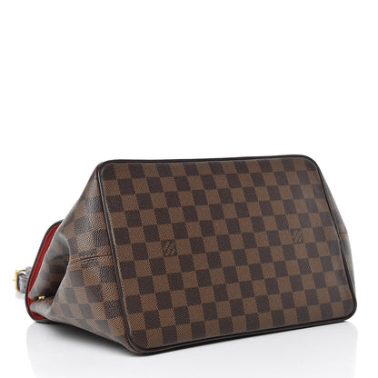 Louis Vuitton Damier Ebene Bergamo MM 4 of 9